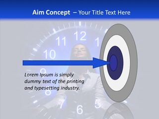 Office Circle Appointment PowerPoint Template