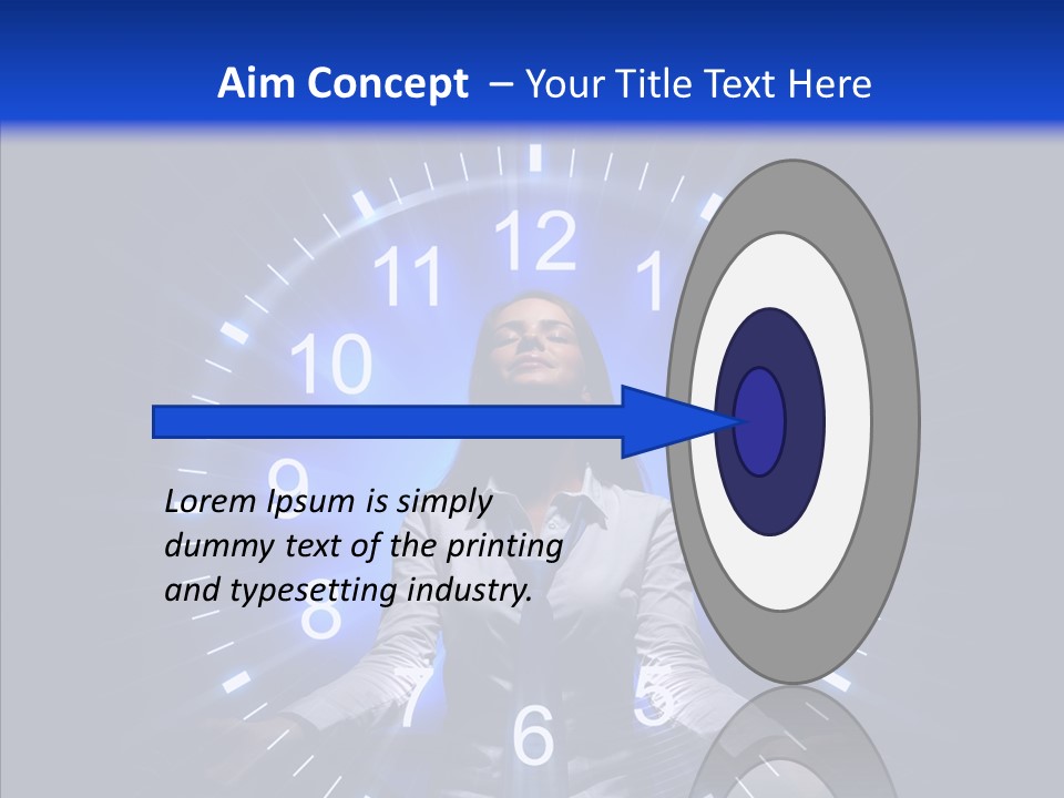 Office Circle Appointment PowerPoint Template