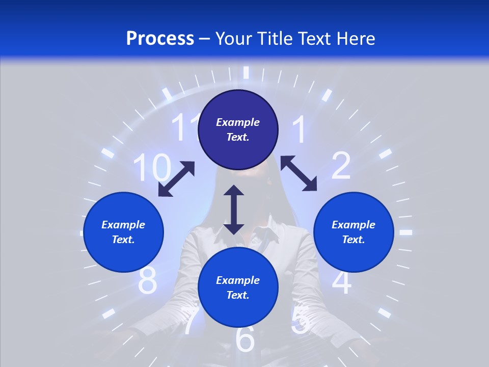 Office Circle Appointment PowerPoint Template