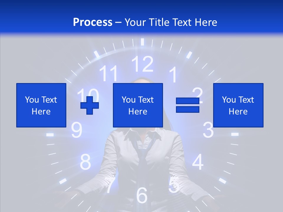 Office Circle Appointment PowerPoint Template