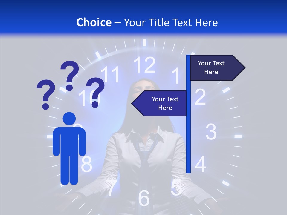 Office Circle Appointment PowerPoint Template