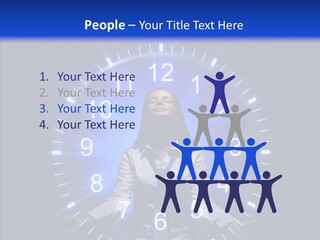 Office Circle Appointment PowerPoint Template