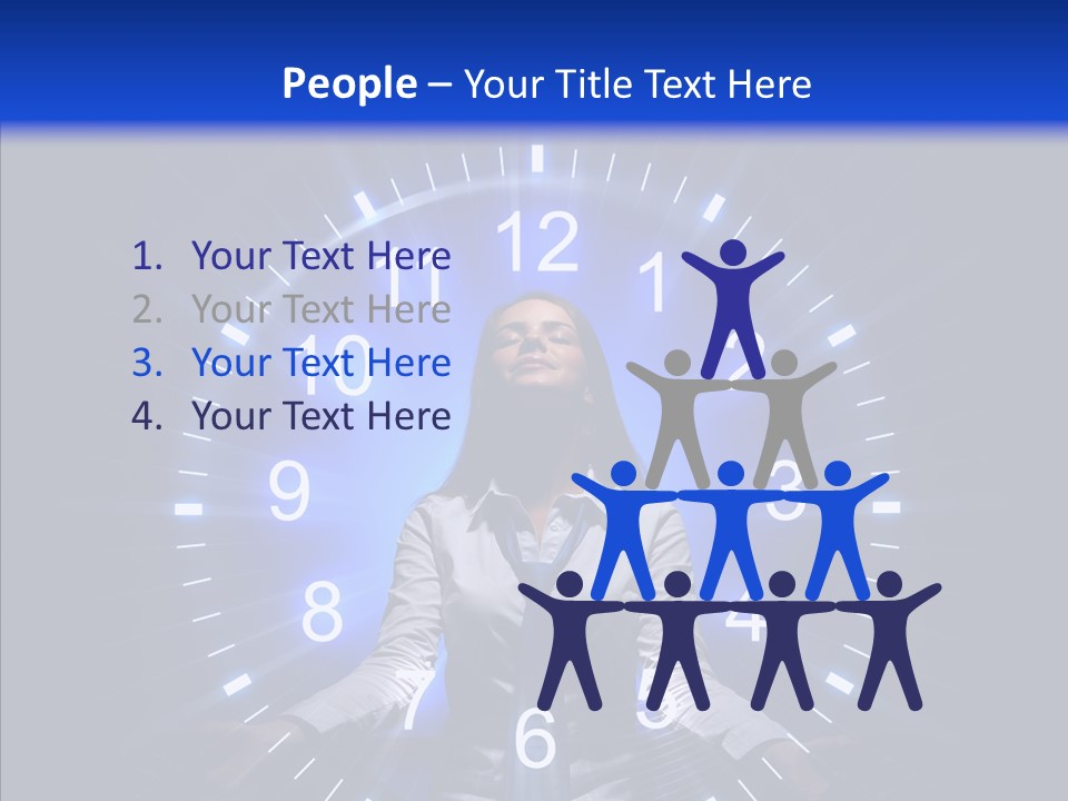 Office Circle Appointment PowerPoint Template
