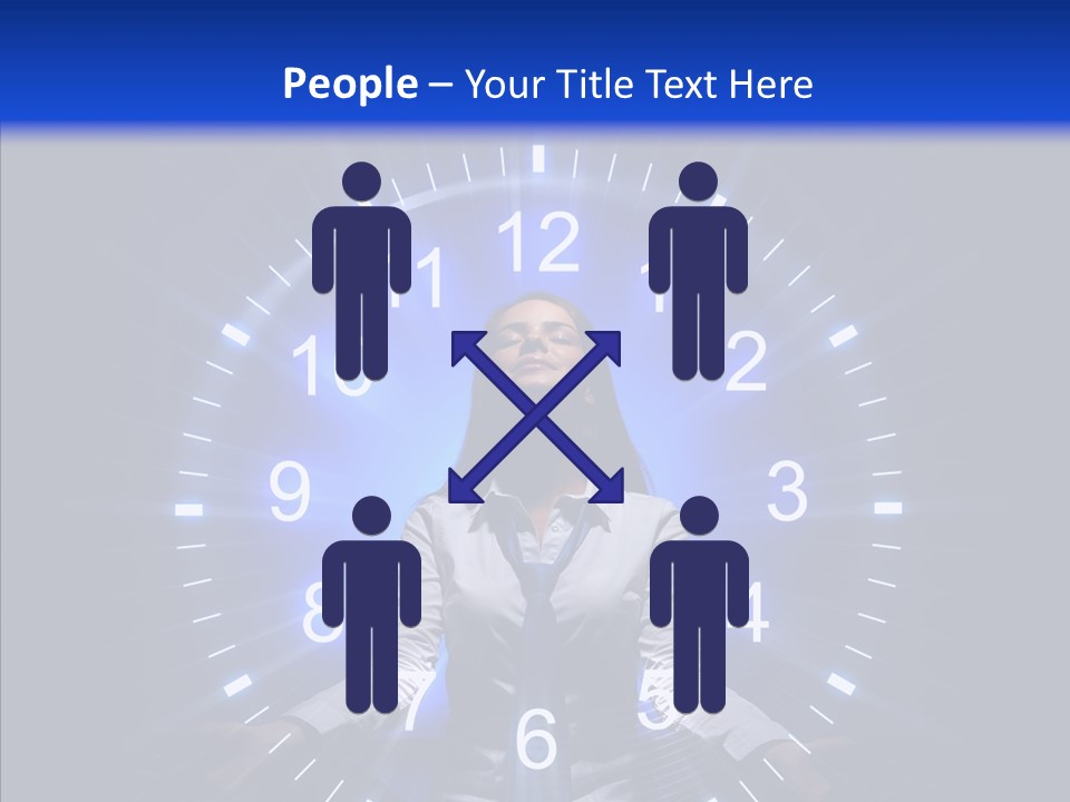 Office Circle Appointment PowerPoint Template