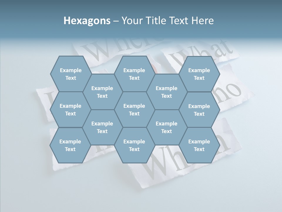 Who Where How PowerPoint Template