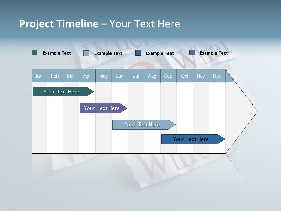 Who Where How PowerPoint Template