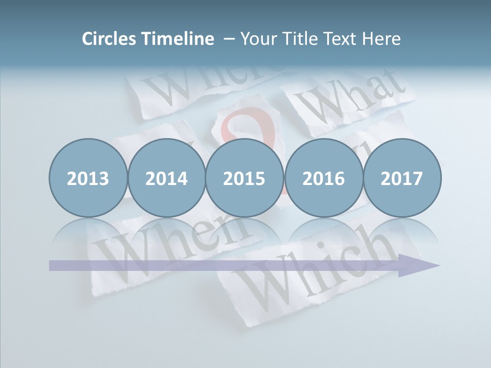 Who Where How PowerPoint Template