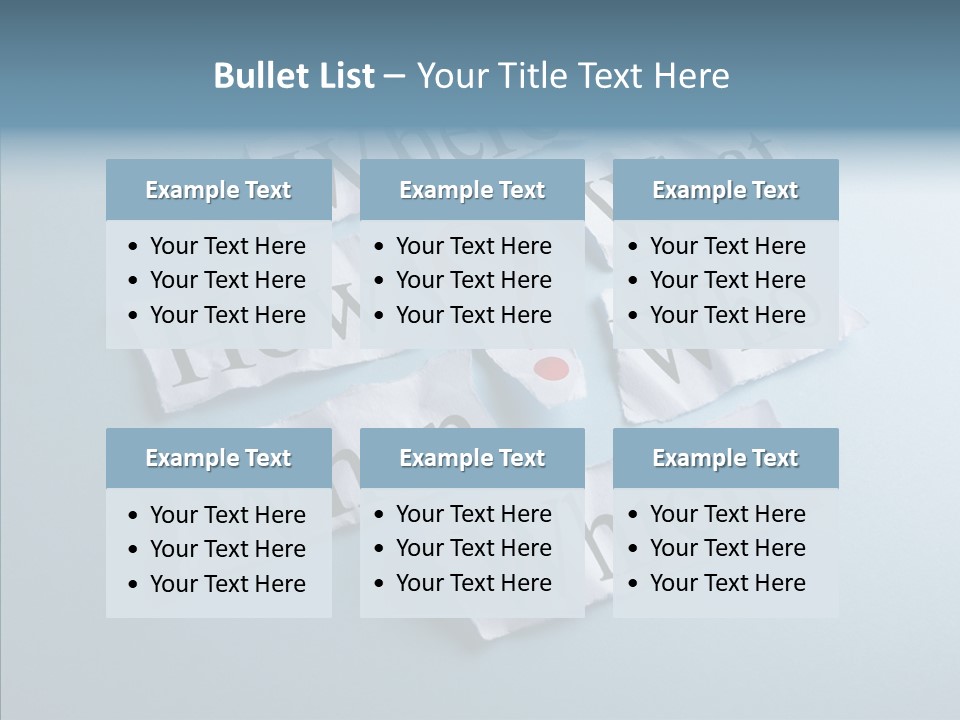 Who Where How PowerPoint Template