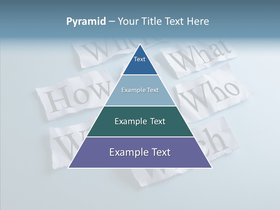 Who Where How PowerPoint Template