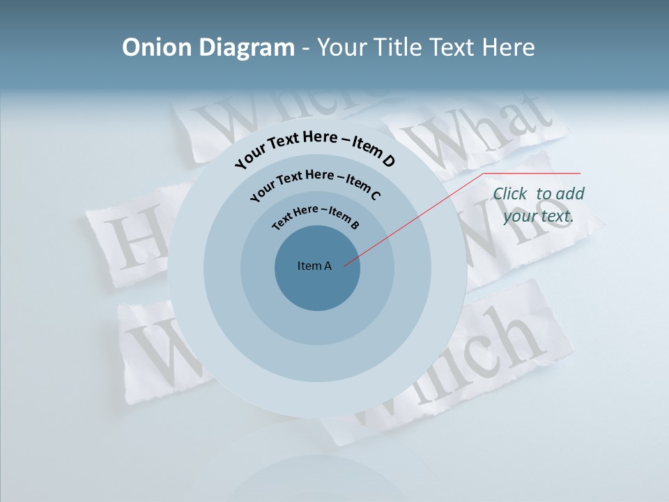 Who Where How PowerPoint Template