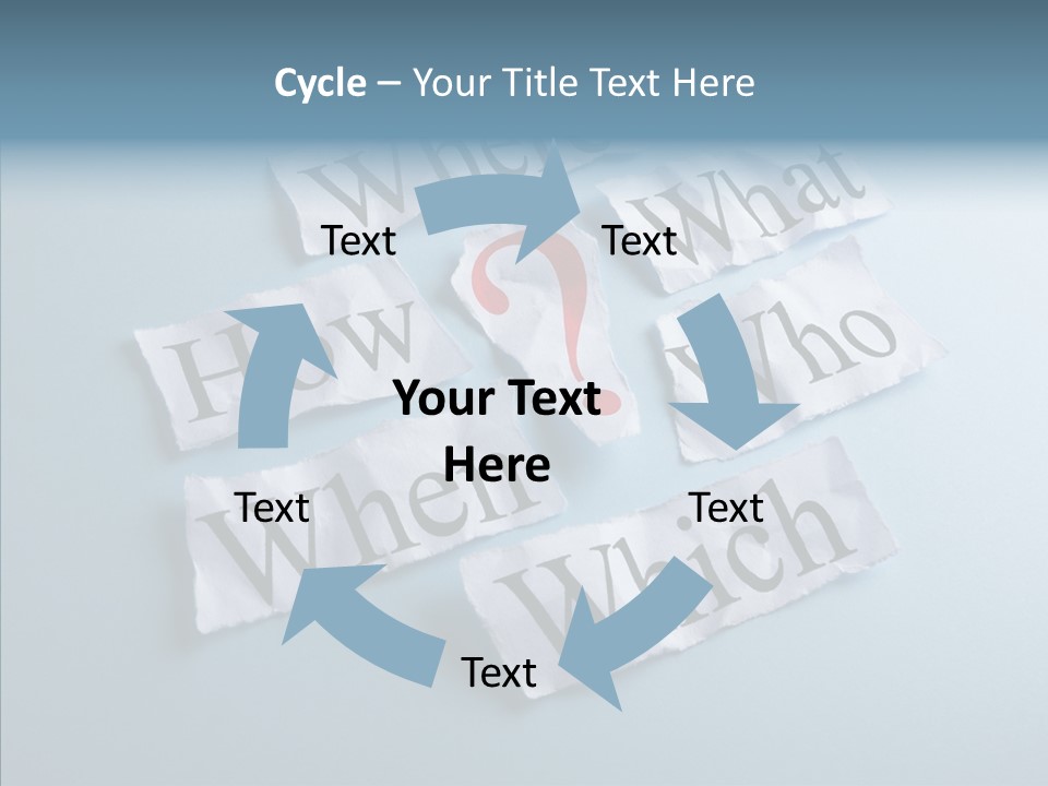 Who Where How PowerPoint Template