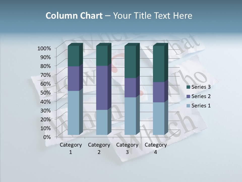 Who Where How PowerPoint Template