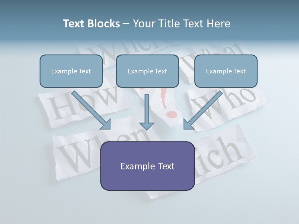 Who Where How PowerPoint Template