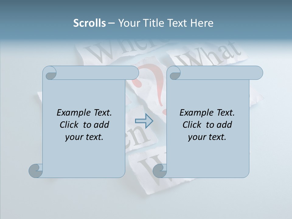 Who Where How PowerPoint Template