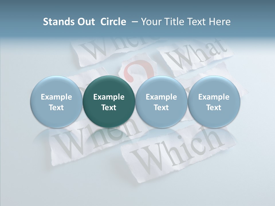 Who Where How PowerPoint Template