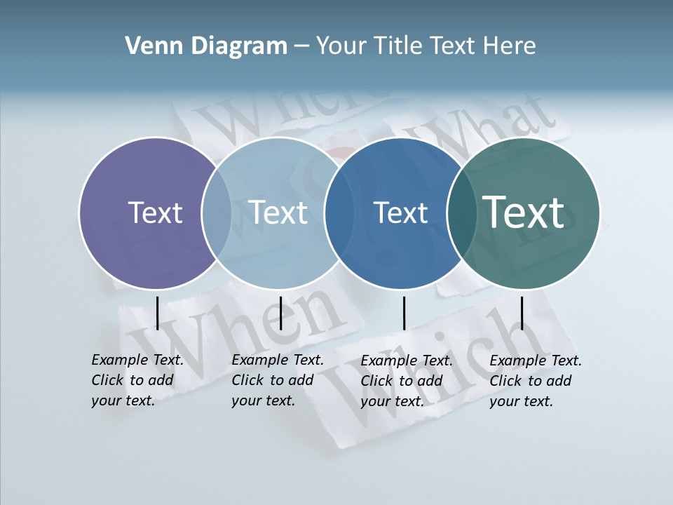 Who Where How PowerPoint Template