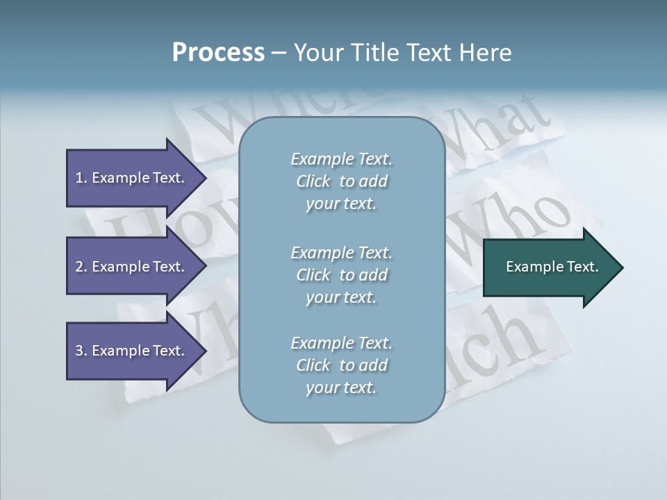 Who Where How PowerPoint Template