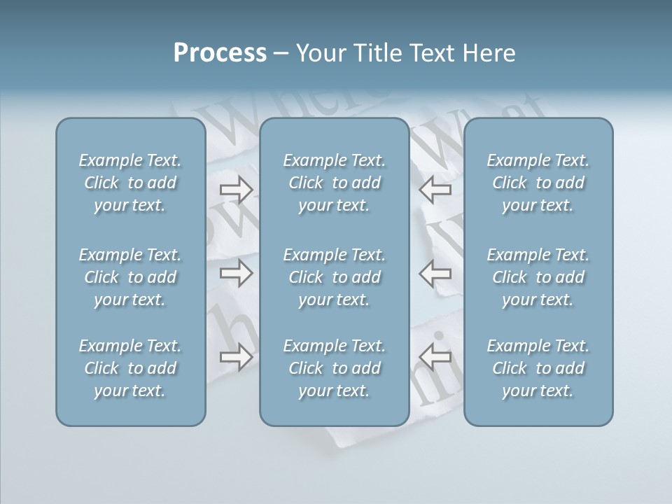 Who Where How PowerPoint Template