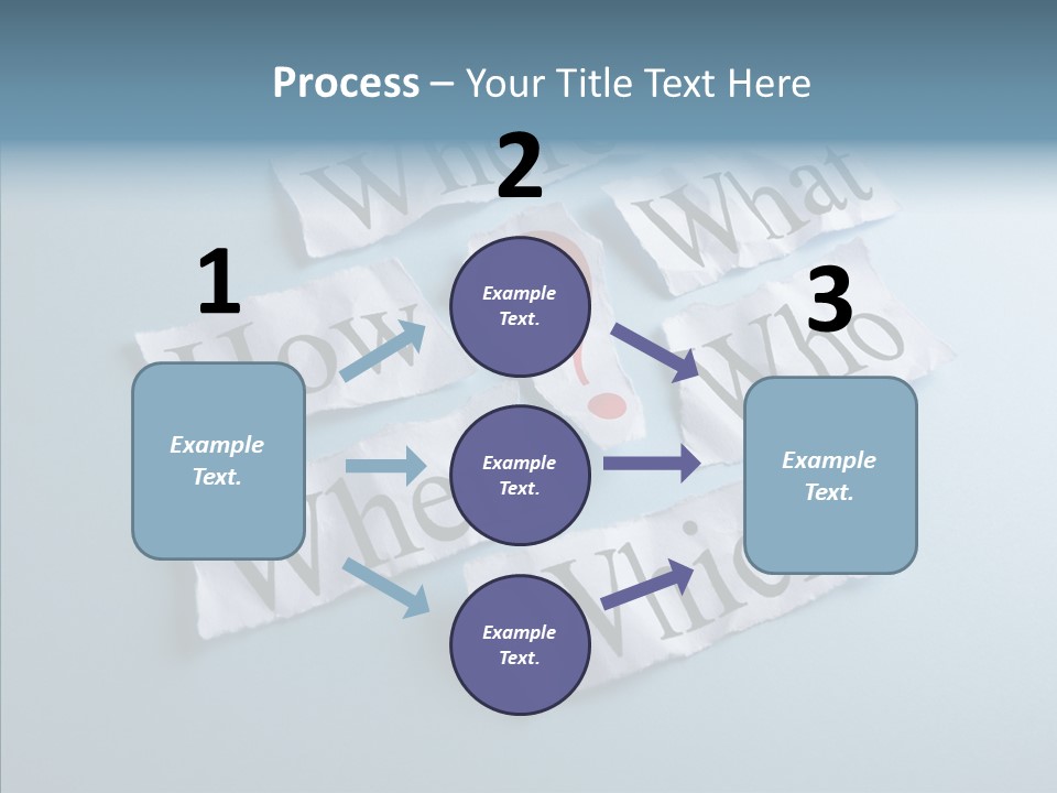 Who Where How PowerPoint Template