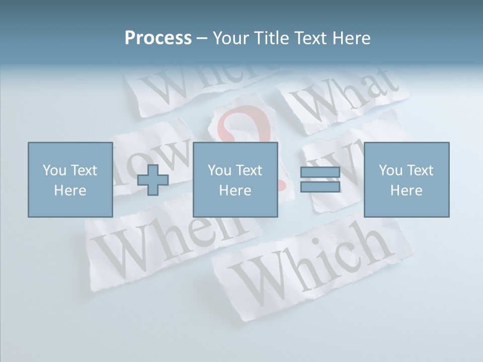 Who Where How PowerPoint Template
