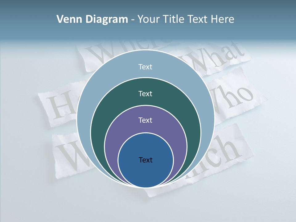 Who Where How PowerPoint Template