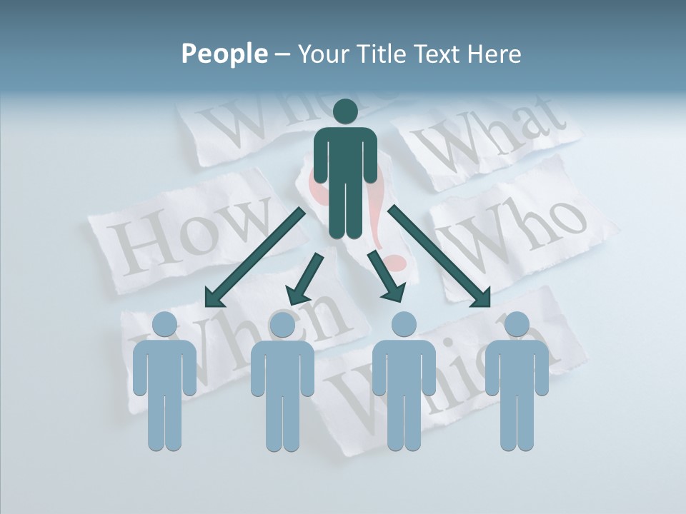 Who Where How PowerPoint Template