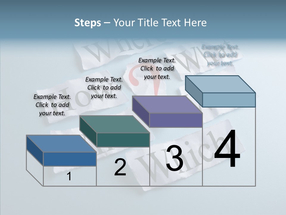 Who Where How PowerPoint Template