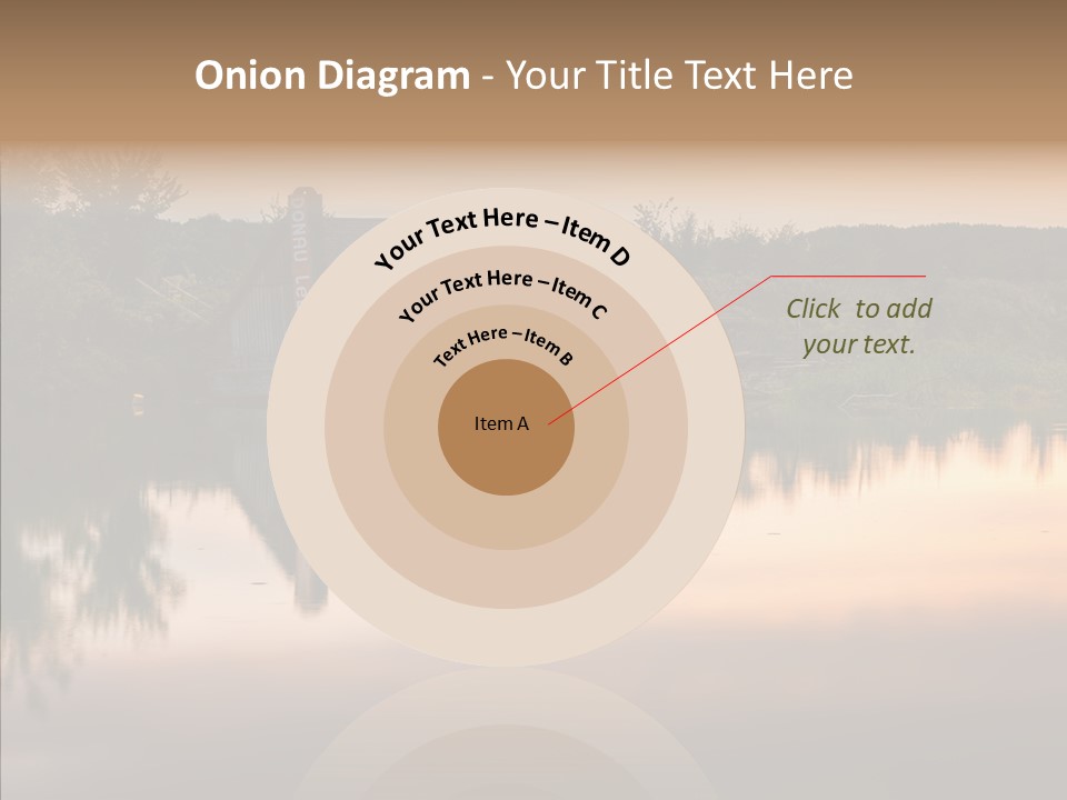 Year Seasons Duemmerung Donau PowerPoint Template