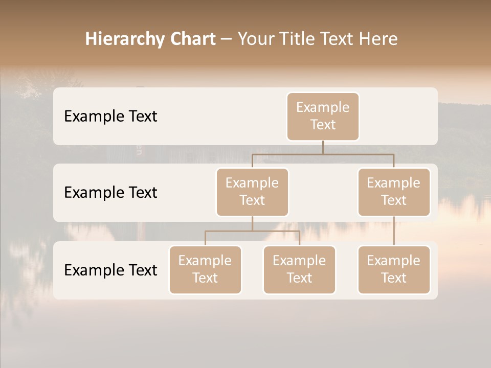Year Seasons Duemmerung Donau PowerPoint Template