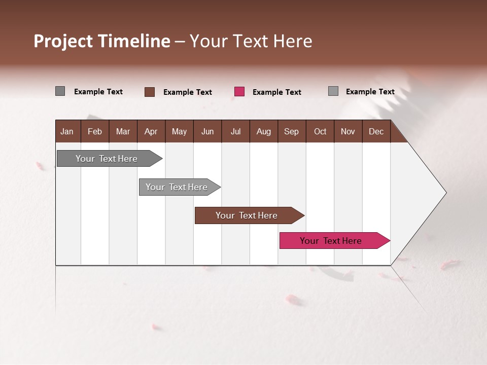 Concept Horizontal Text PowerPoint Template