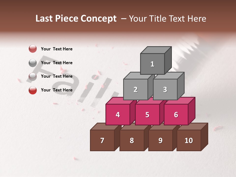 Concept Horizontal Text PowerPoint Template