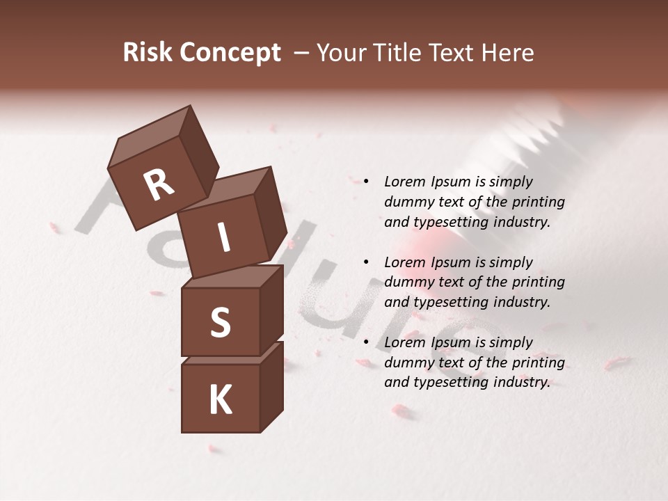 Concept Horizontal Text PowerPoint Template