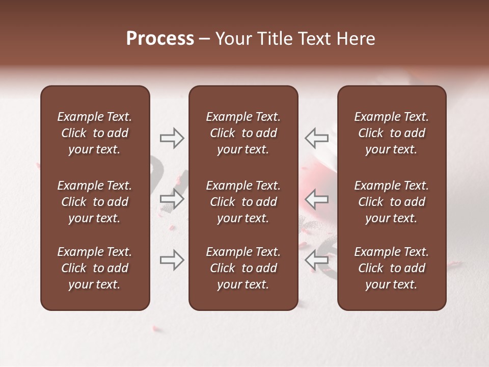 Concept Horizontal Text PowerPoint Template