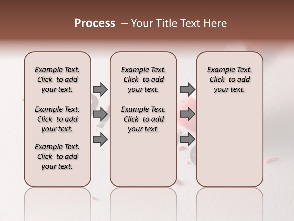 Concept Horizontal Text PowerPoint Template
