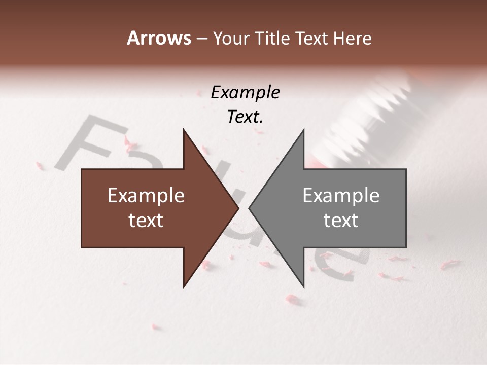Concept Horizontal Text PowerPoint Template