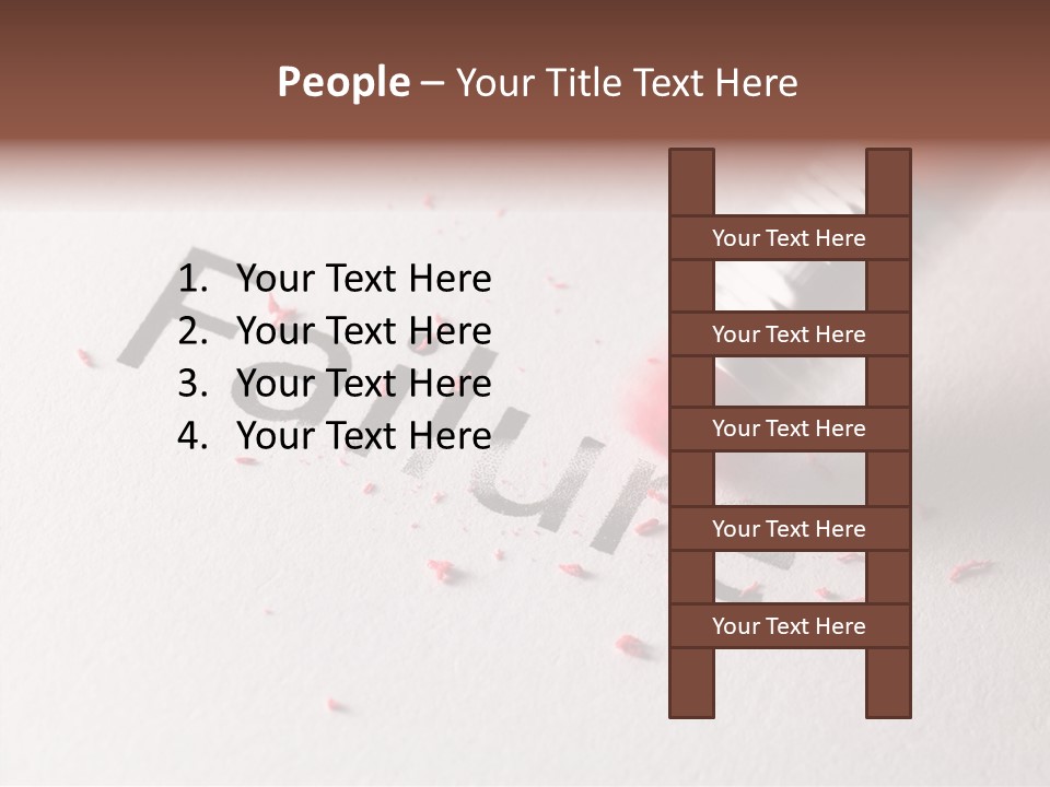Concept Horizontal Text PowerPoint Template