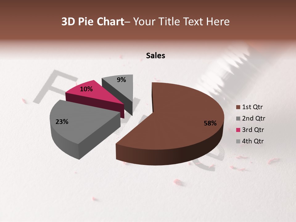 Concept Horizontal Text PowerPoint Template