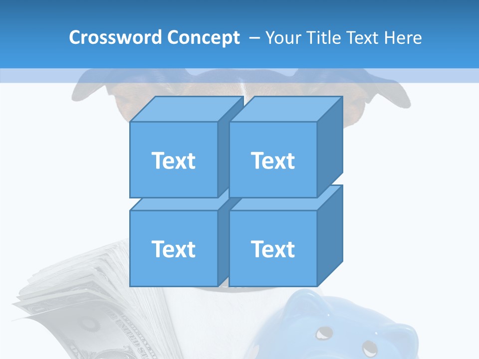 Financial Credit Lottery PowerPoint Template