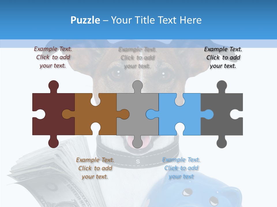 Financial Credit Lottery PowerPoint Template