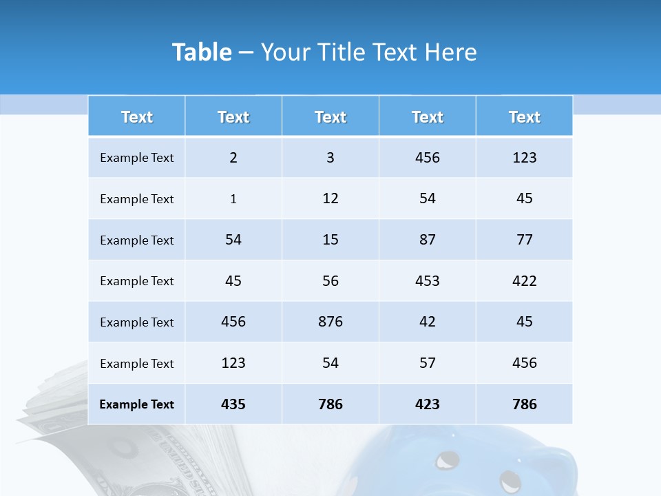 Financial Credit Lottery PowerPoint Template