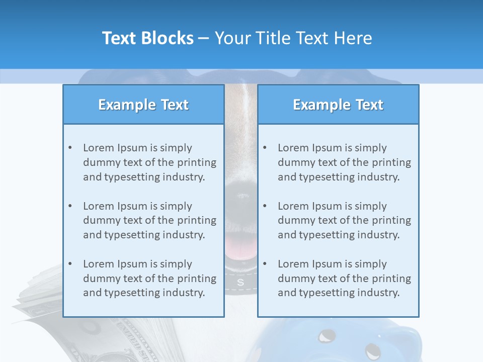 Financial Credit Lottery PowerPoint Template