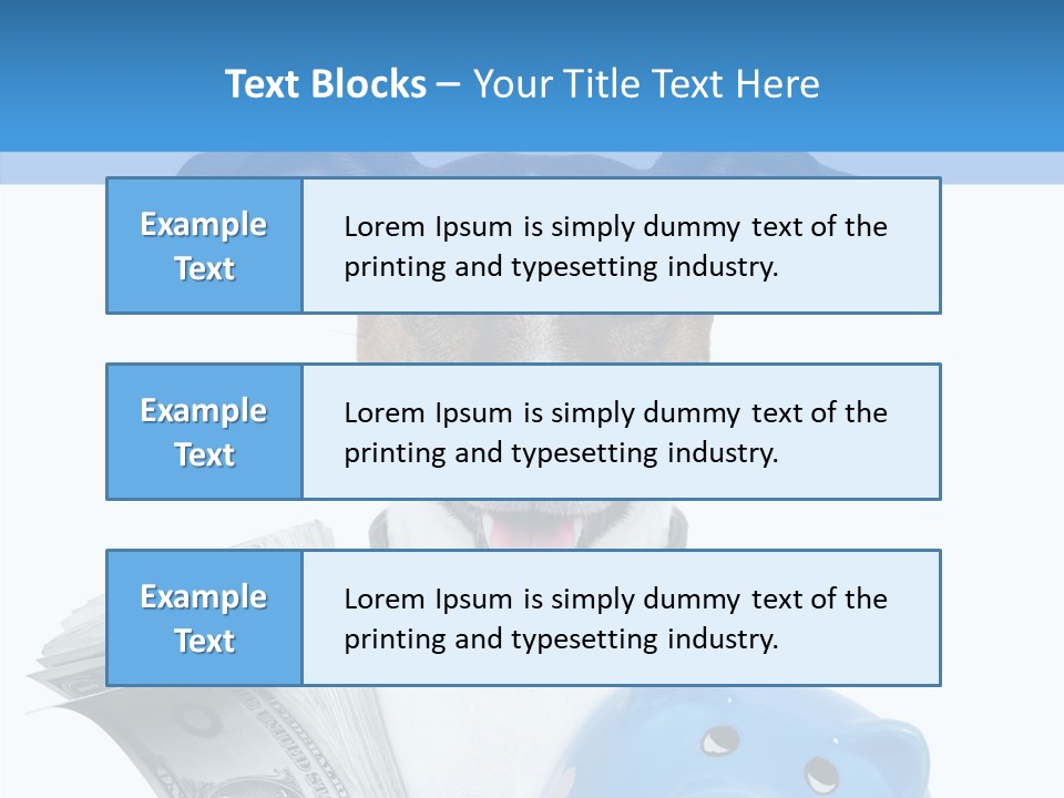 Financial Credit Lottery PowerPoint Template