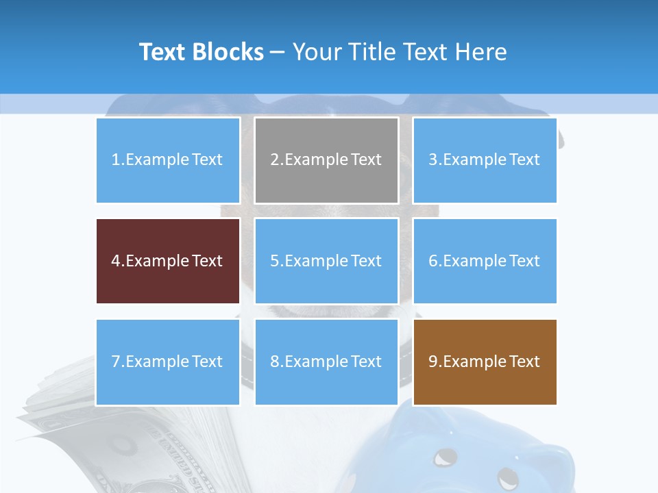Financial Credit Lottery PowerPoint Template