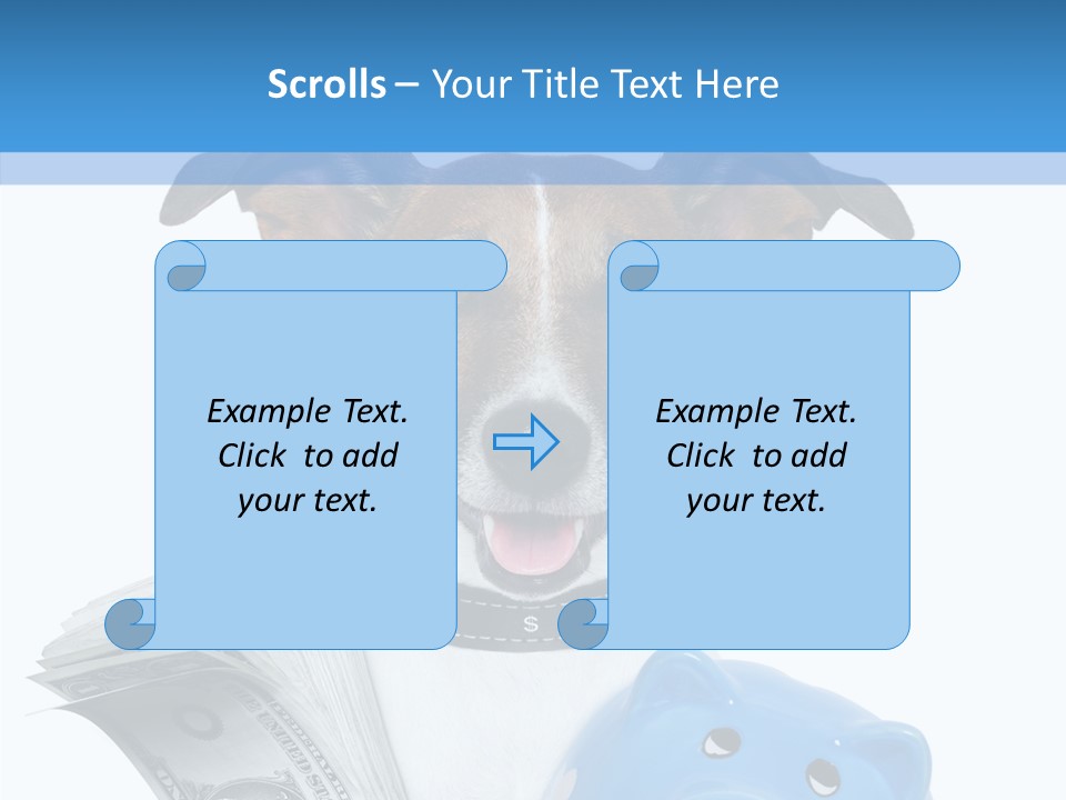 Financial Credit Lottery PowerPoint Template