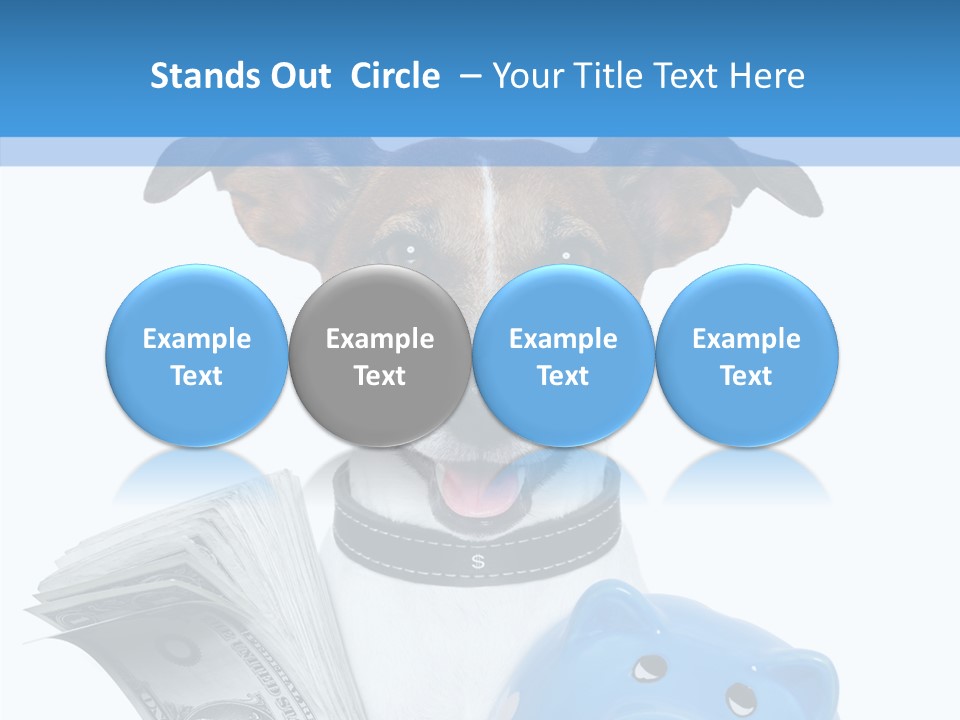 Financial Credit Lottery PowerPoint Template