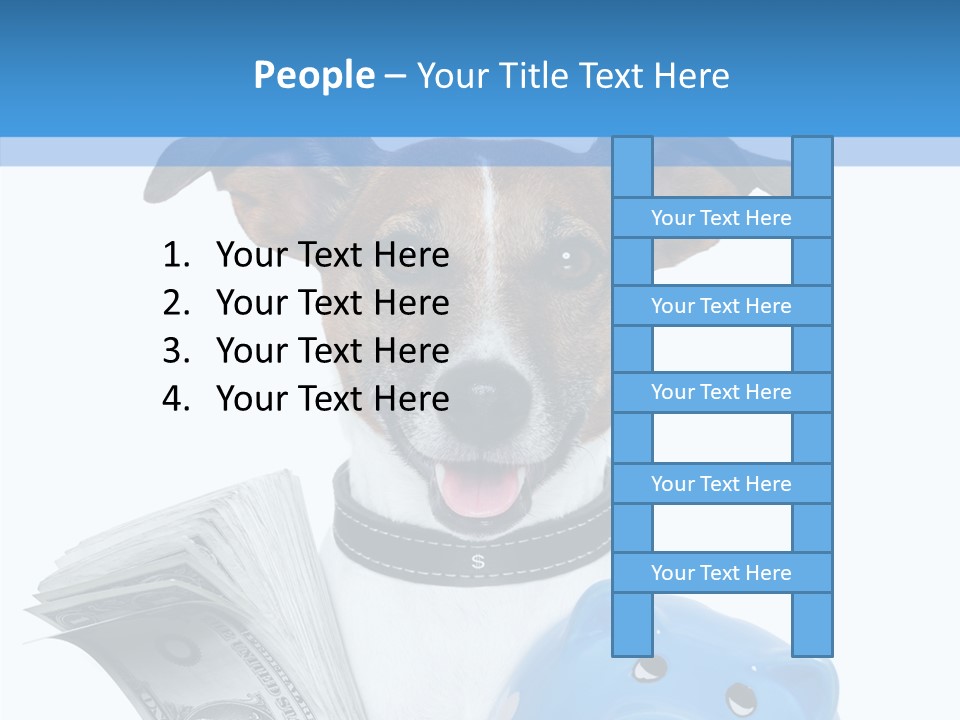 Financial Credit Lottery PowerPoint Template