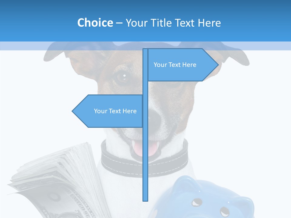 Financial Credit Lottery PowerPoint Template