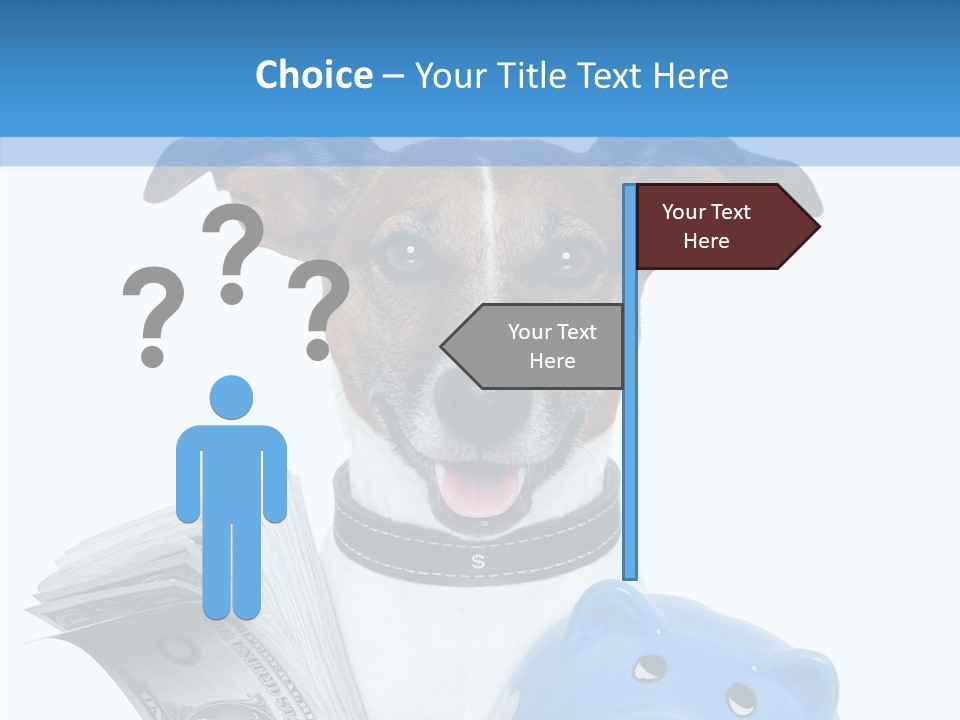 Financial Credit Lottery PowerPoint Template