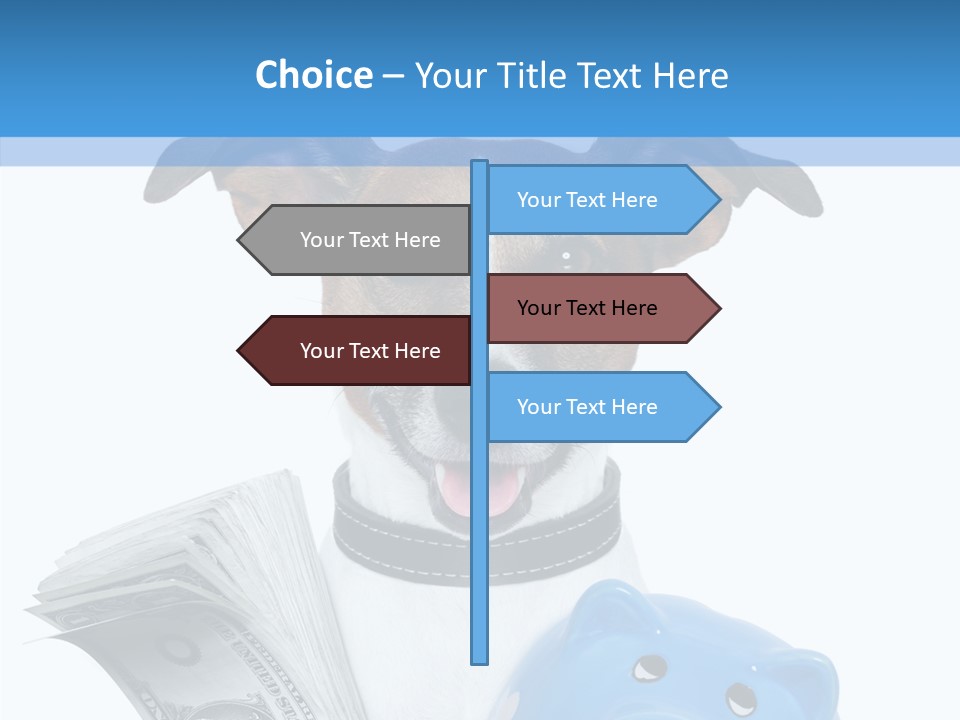 Financial Credit Lottery PowerPoint Template