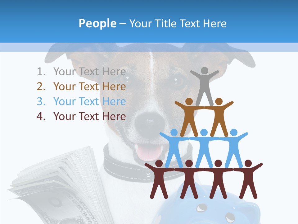 Financial Credit Lottery PowerPoint Template